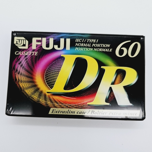 FUJI | DR 60 extra slim case cassette tape - Picture 2 of 4